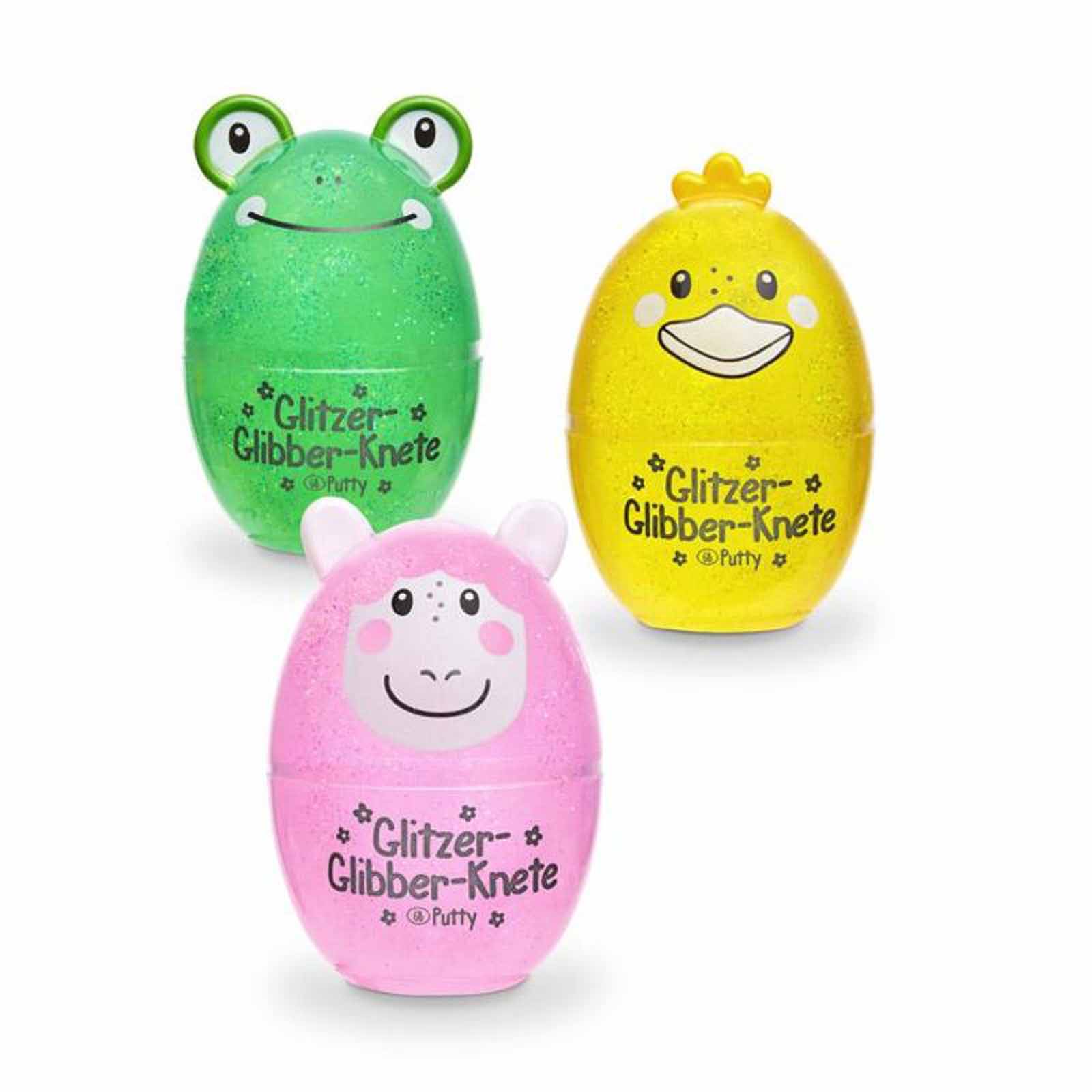 Trendhaus Tommy & Frida Glitzer Glibber Knete 82g sortiert