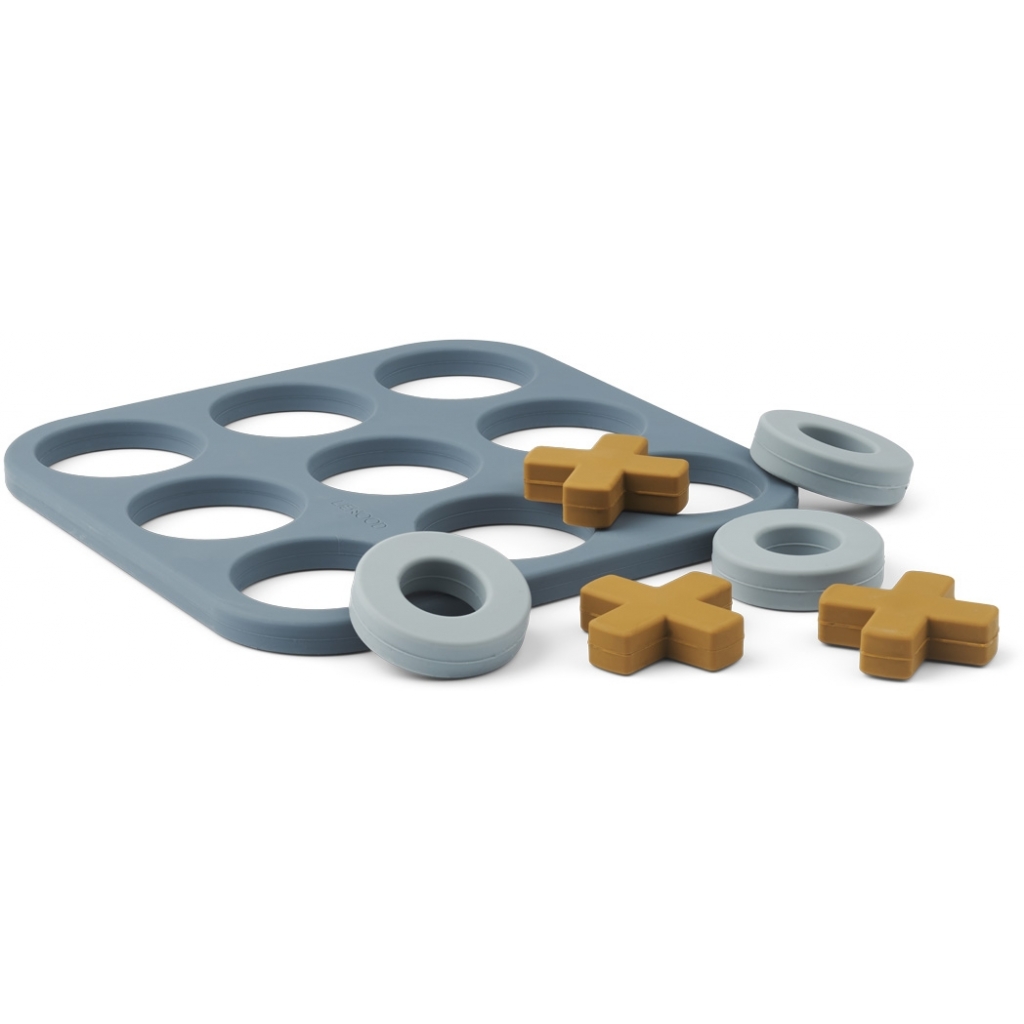 Liewood Kelsey tic tac toe Spiel Blue Multi Mix Liewood Kelsey tic tac toe Spiel Blue Multi Mix