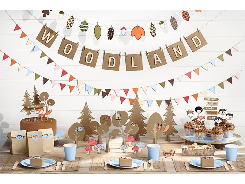 Papierteller Pappteller Kindergeburtstag blau Woodland Waldtiere 6 Stück 18 cm Papierteller Pappteller Kindergeburtstag blau Woodland Waldtiere 6 Stück 18 cm