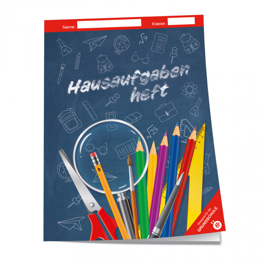 Hausaufgabenheft für die Grundschule Tafel Blau Hausaufgabenheft für die Grundschule Tafel Blau