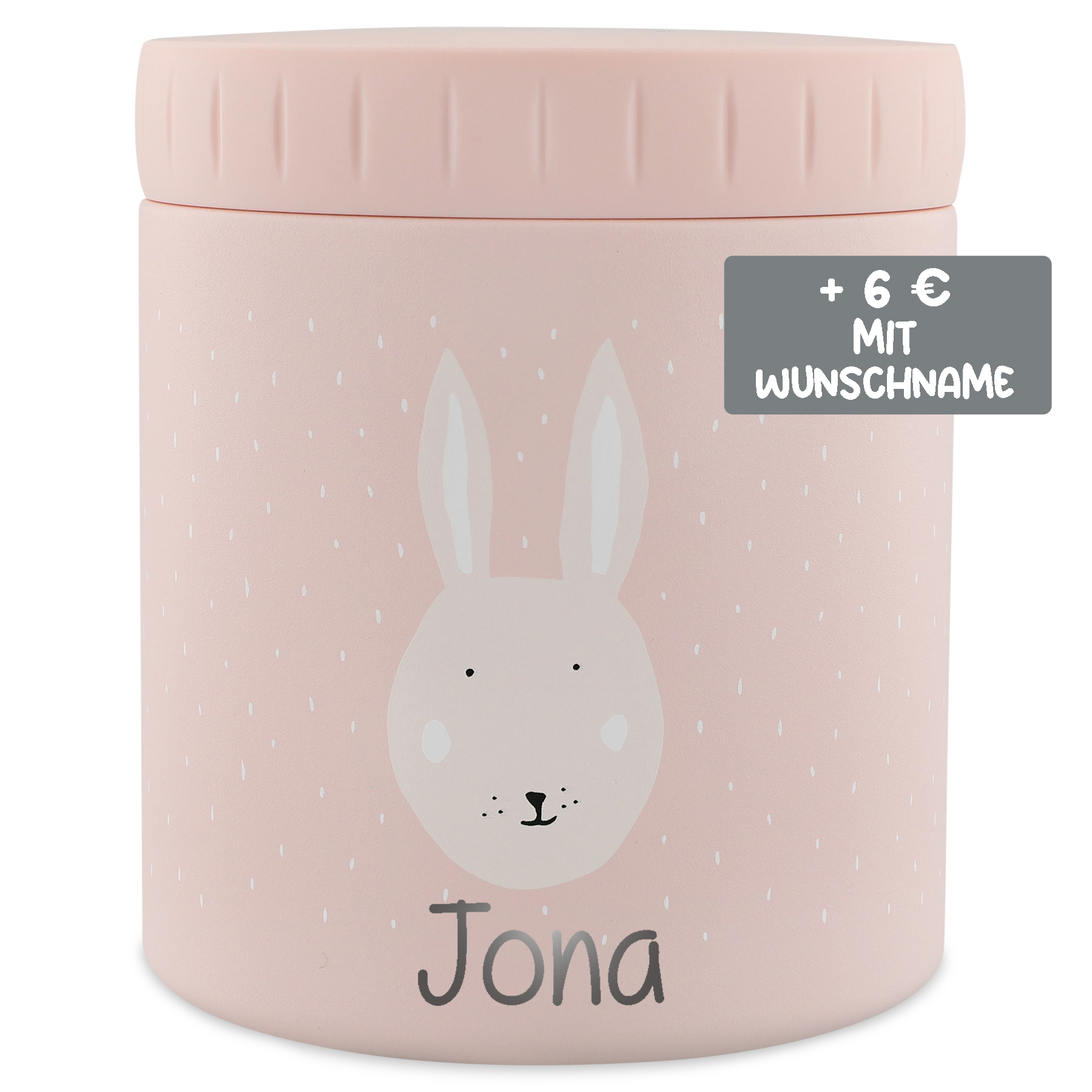 Trixie Isolierbehälter Lunchbox aus Edelstahl Mrs Rabbit 300 ml