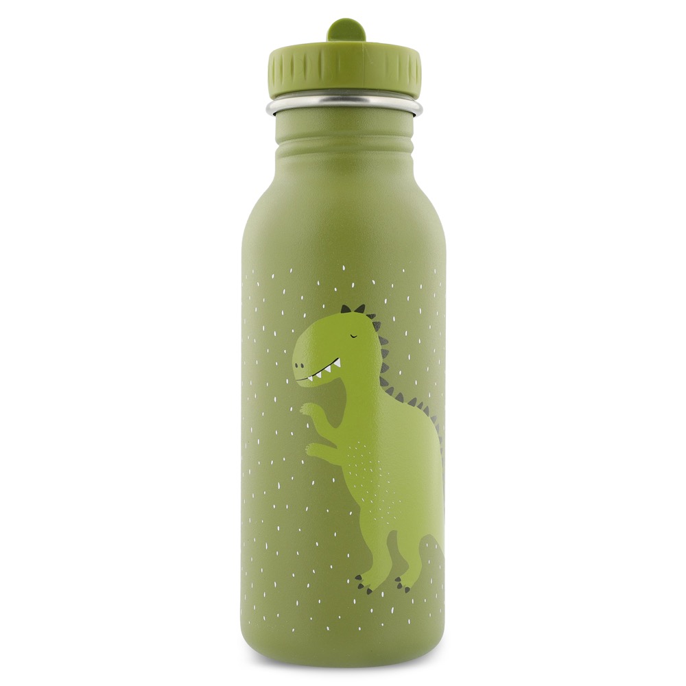 Trixie Baby Brotdose Trinkflasche Set Edelstahl Dino Grün Large