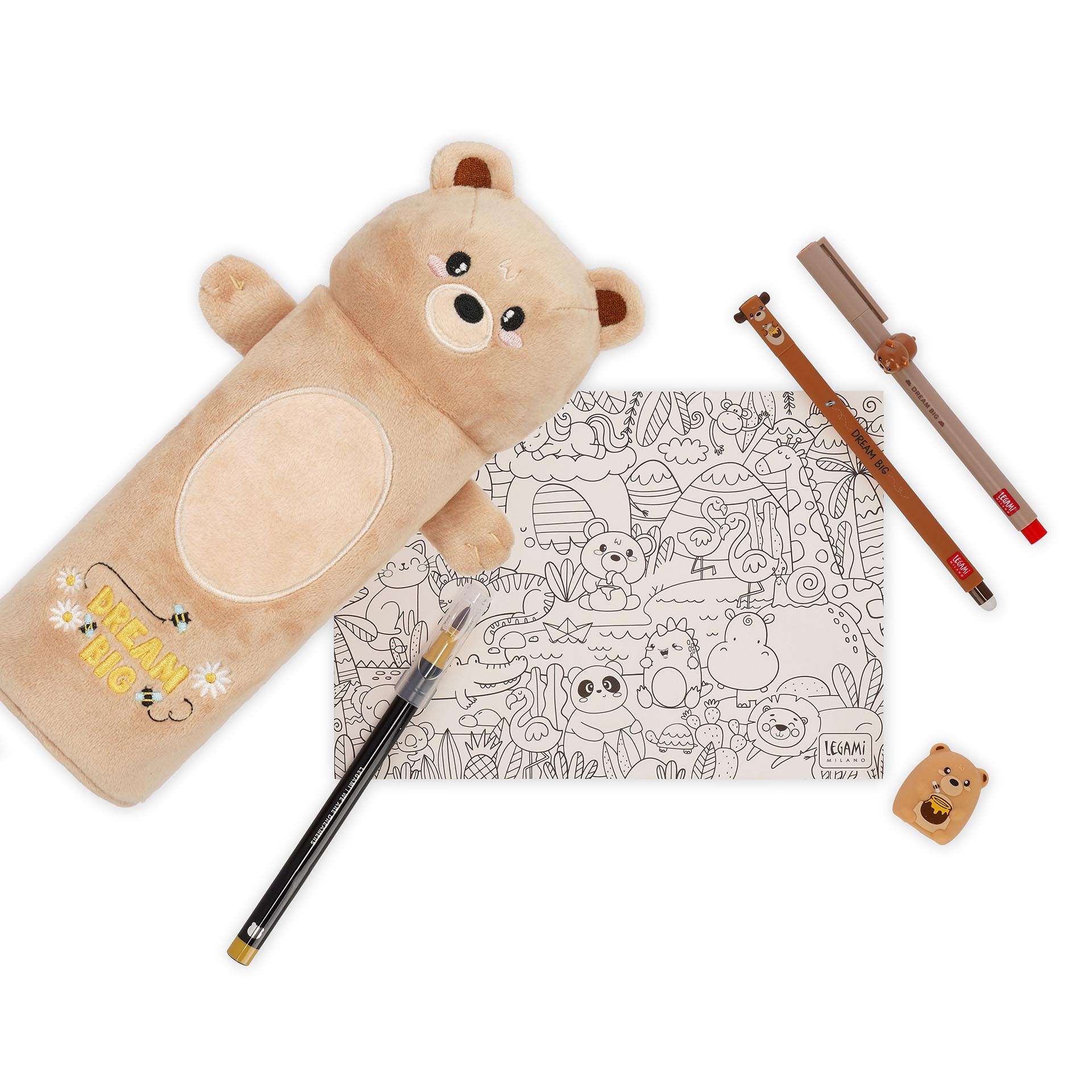 Legami Federmäppchen Mäppchen Super Soft Teddy Bear Bär
