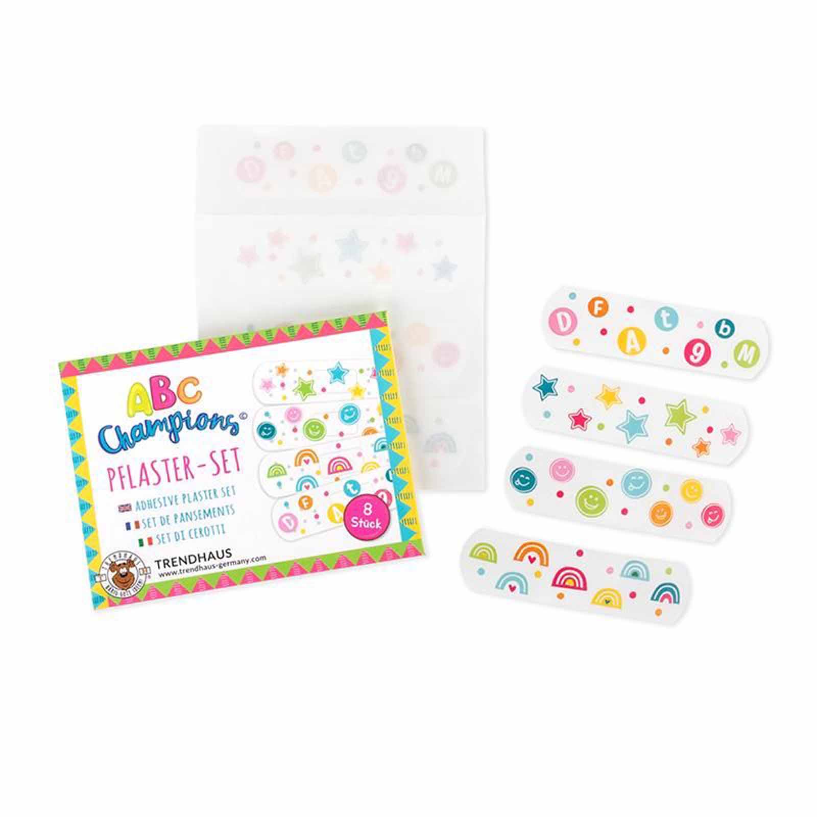 Trendhaus ABC Champions Pflasterset 8 teilig
