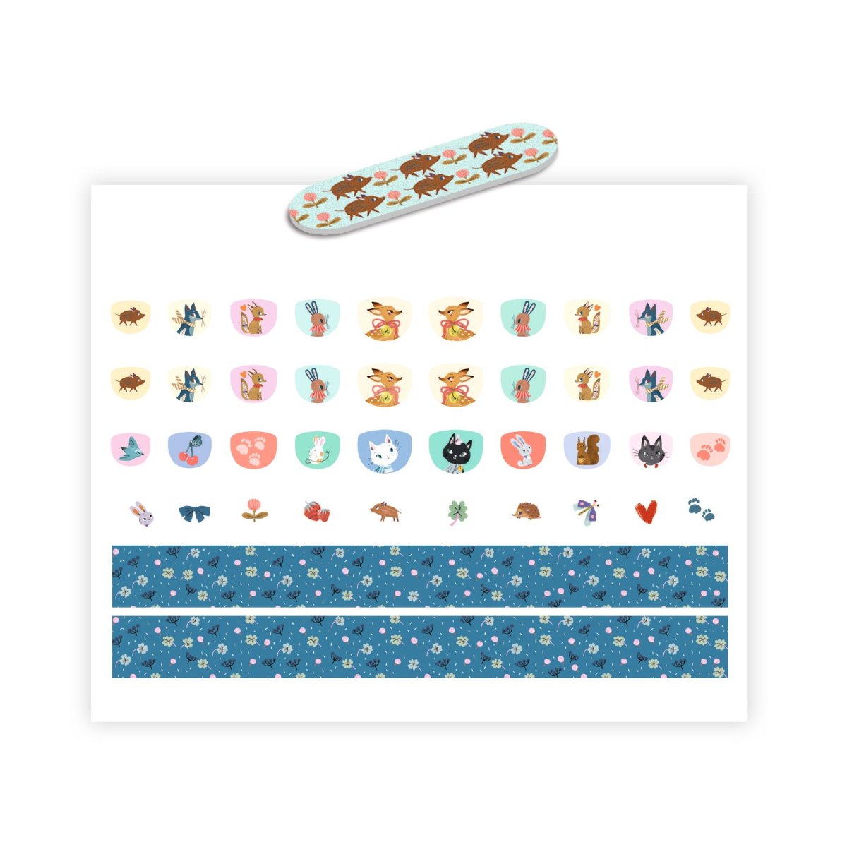 Djeco Nagelsticker für Kinder Mimi