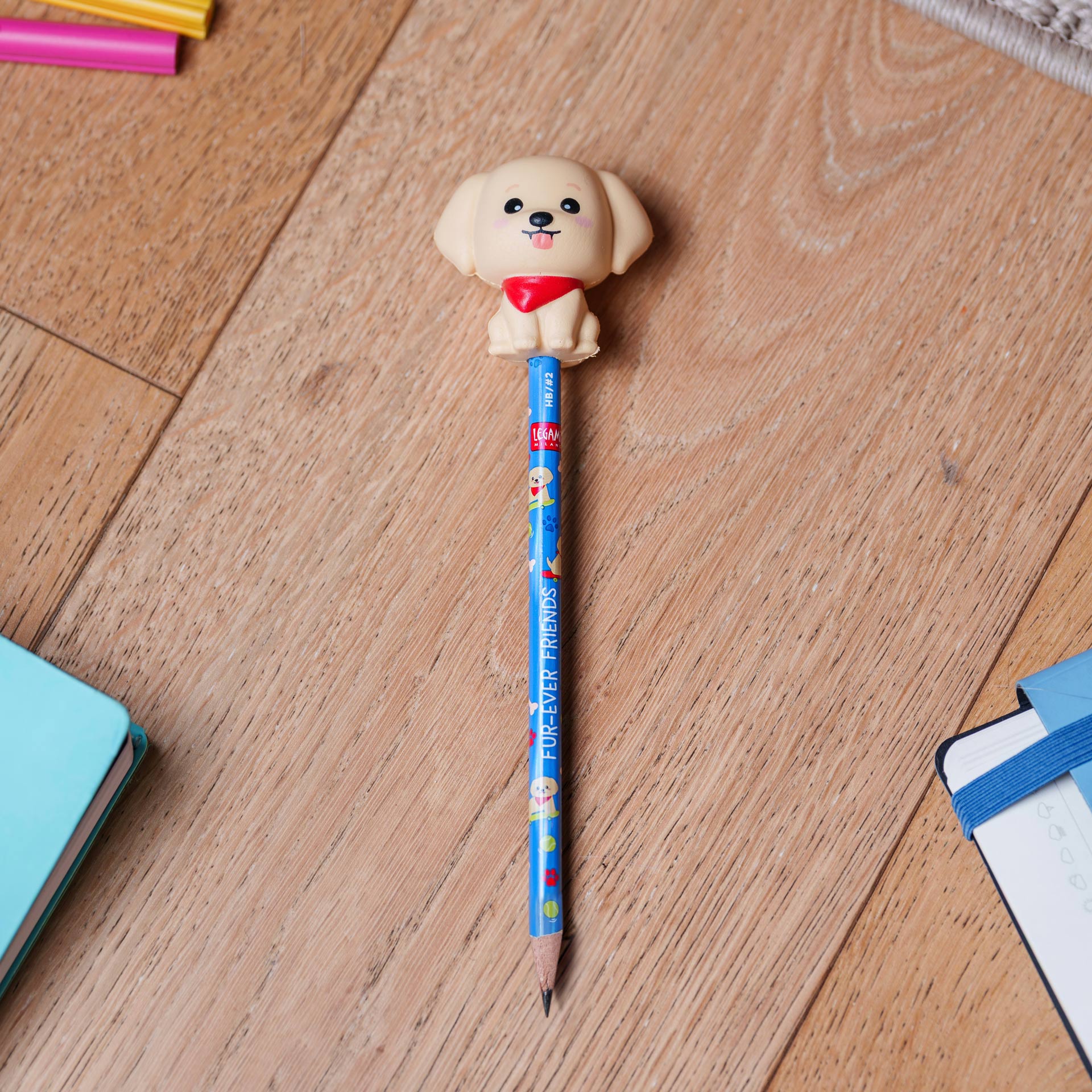 Legami Squeezies Anti-Stress-Bleistift Golden Retriever Hund