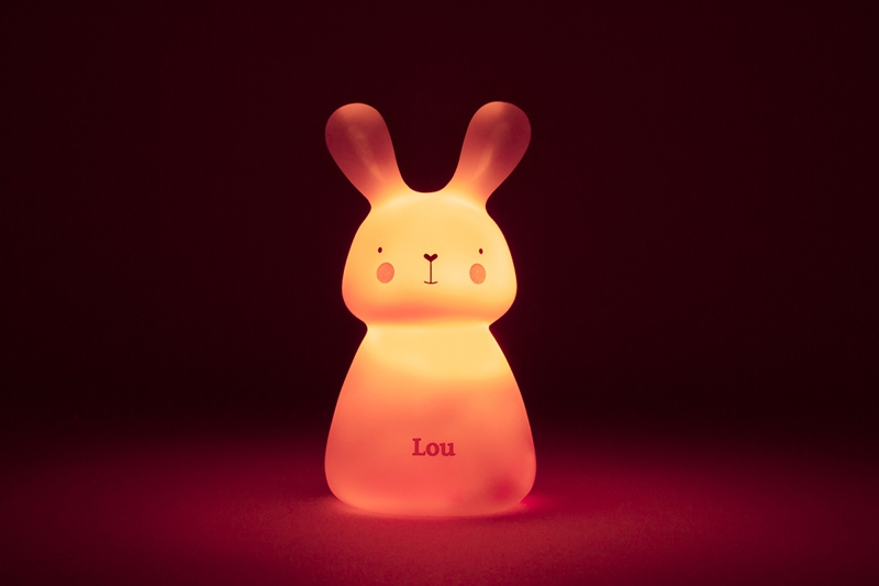 Olala Nachtlicht LED Micro USB Häschen pink Olala Nachtlicht LED Micro USB Häschen pink