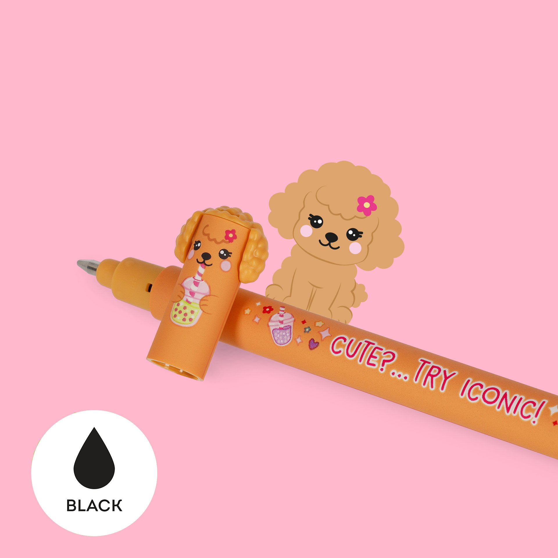 Legami 3er Set Löschbare Gelstifte Gel Pens Fur-ever Friends