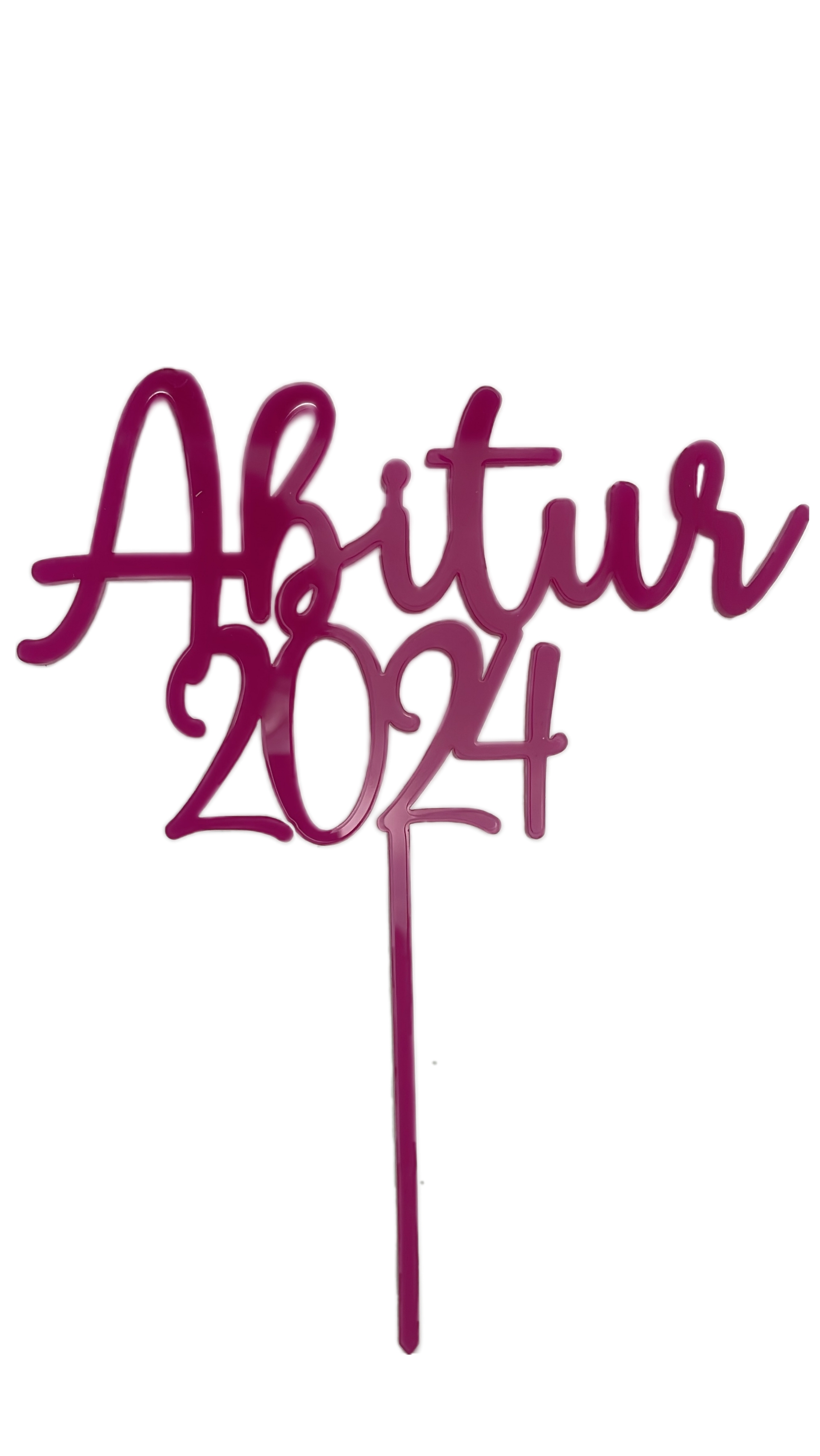 Cake-Topper Tortenstecker Acryl Abitur 2025 Cake-Topper Tortenstecker Acryl Abitur 2025