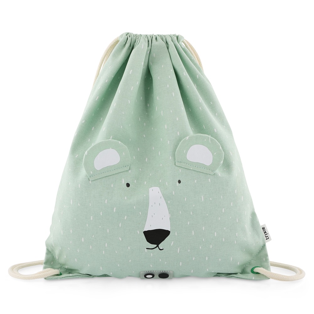 Trixie Turnbeutel Turntasche Mr Polar Bear Eisbär mint