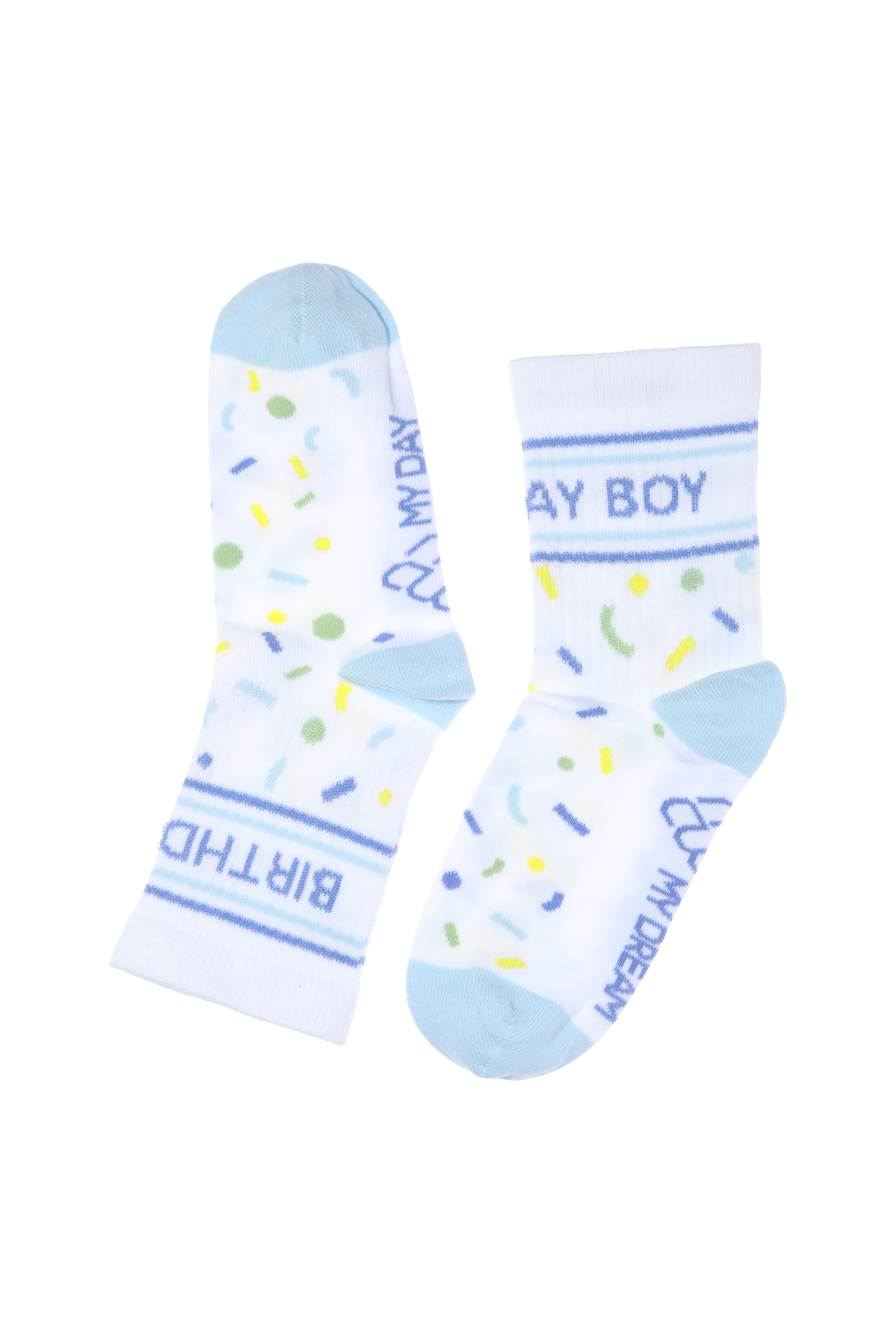 My Day My Dream Kindersocken Geburtstag Birthday Boy Blau 27-32 (5-7 Jahre)