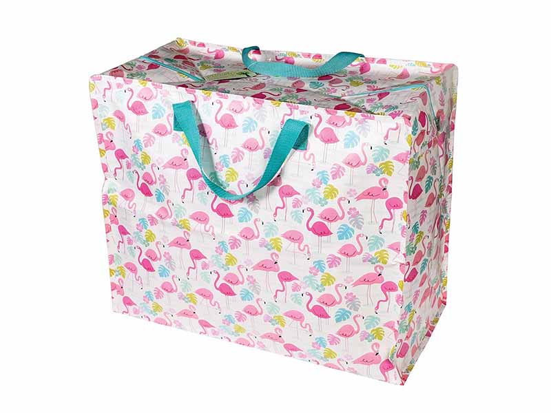 Rex London Jumbotasche Einkaufstasche Motiv Flamingo