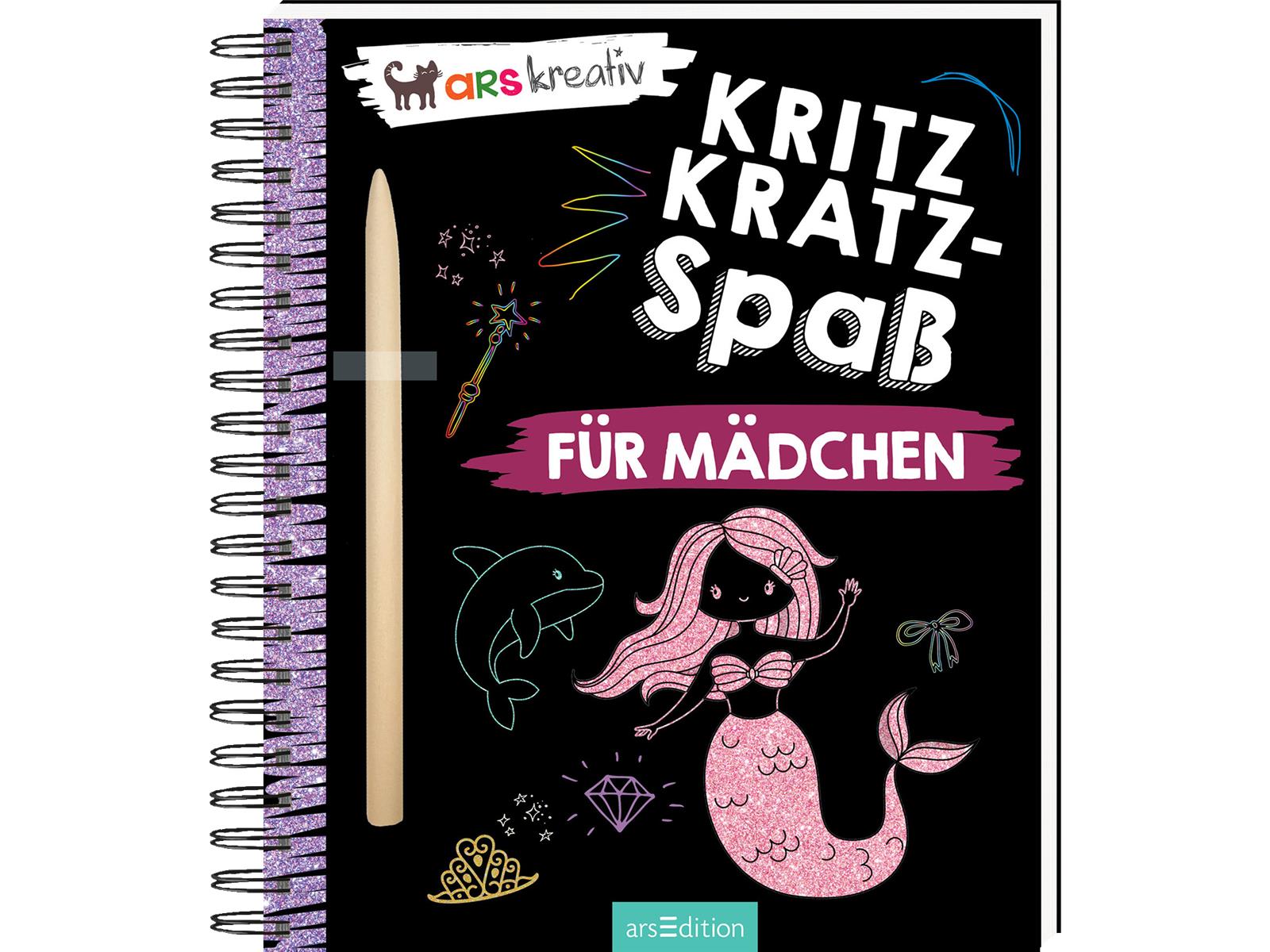 Kritzkratz-Spaß Kratzbilder für Mädchen