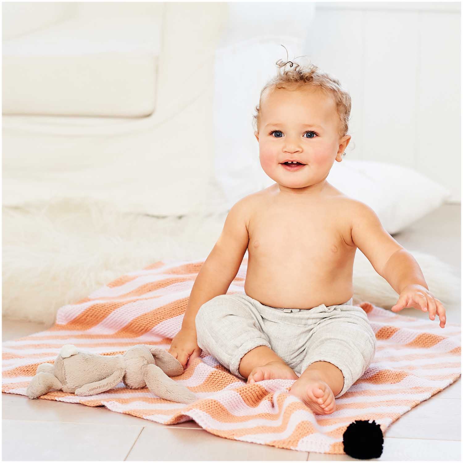 Rico Design Baby Dream dk Uni Wolle 50g Farbe 001 Weiß