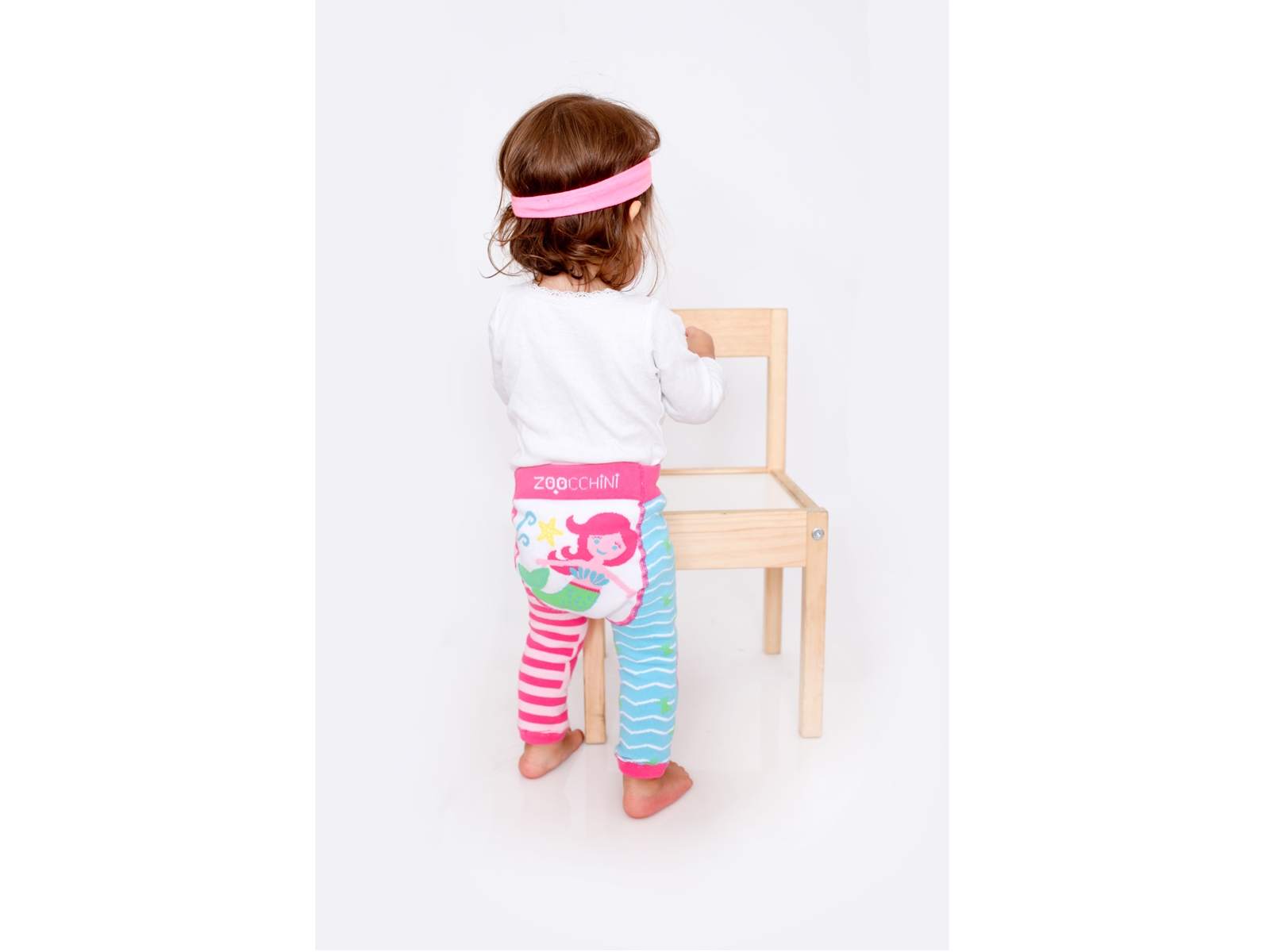 Zoocchini Babyset Leggins und Rutschsocken Strümpfe Meerjungfrau 6-12 Monate