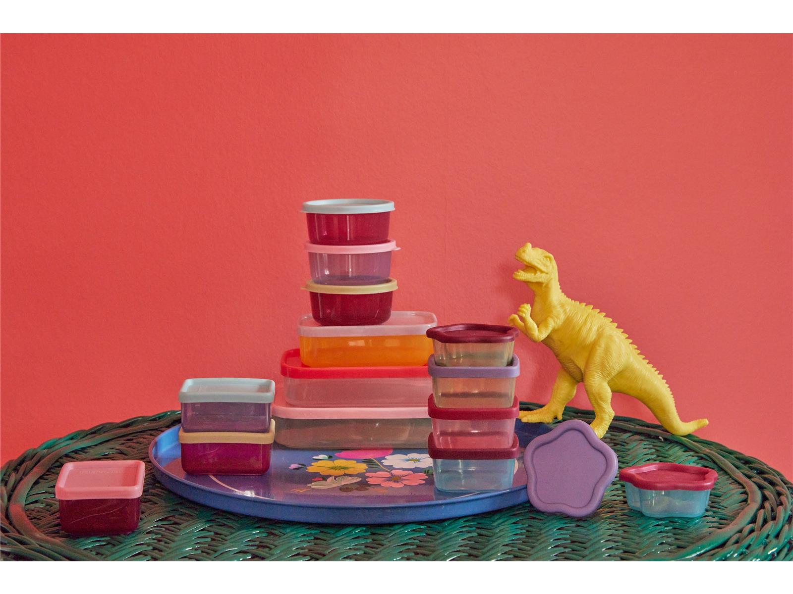 Rice Kleine Lebensmittelboxen im 12er Pack Mehrfarbig