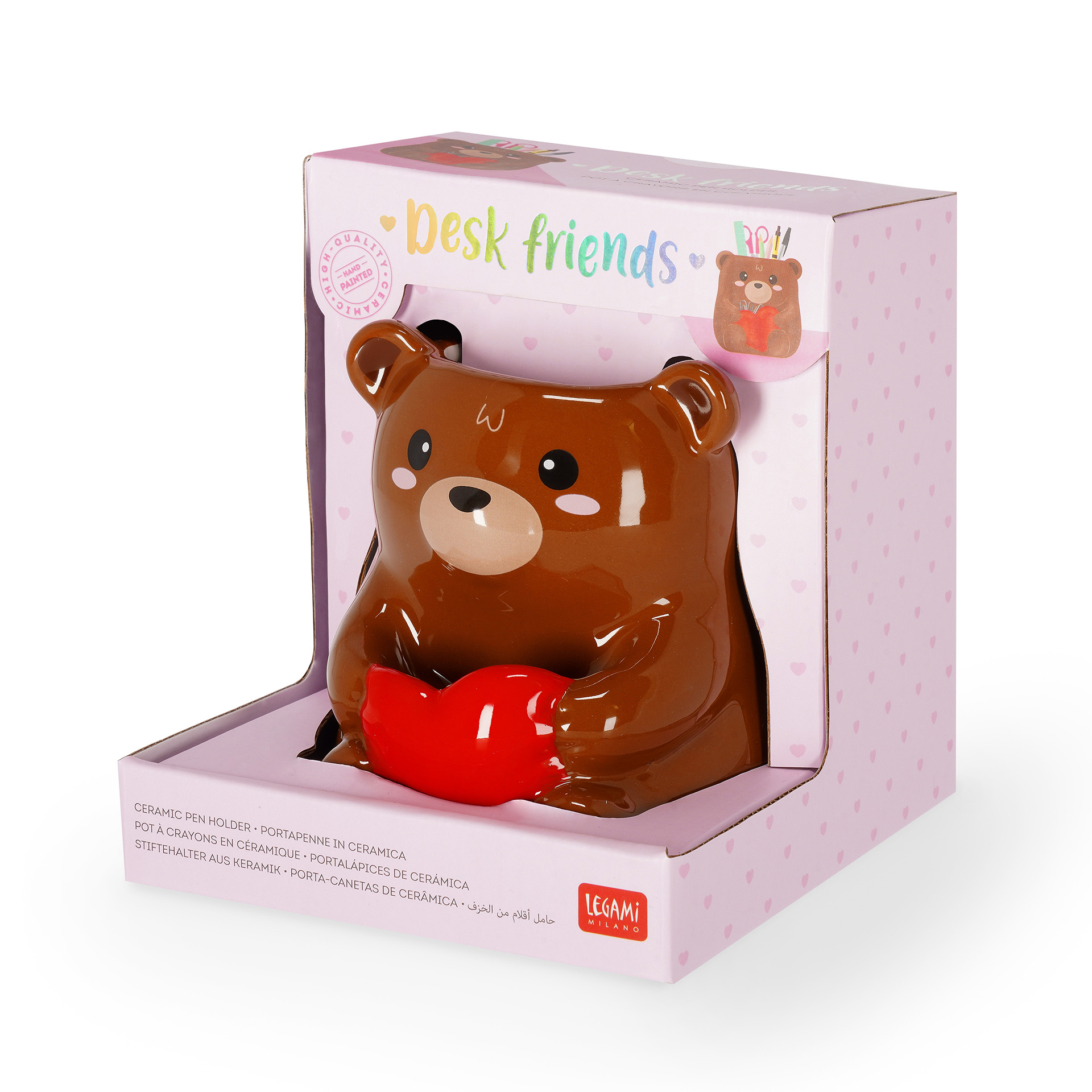 Legami Keramik Stiftehalter Desk Friends Teddy Bear Bär