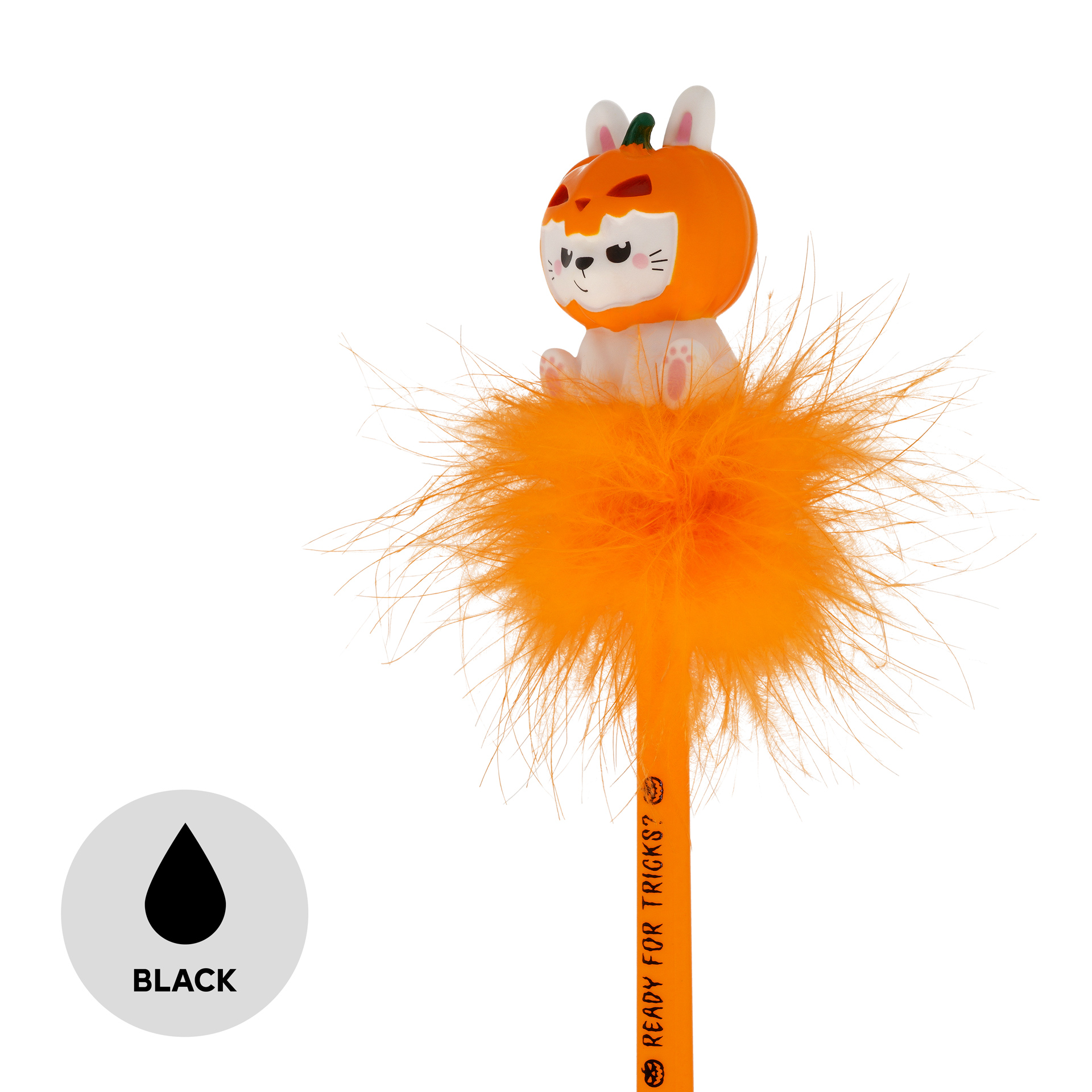 Legami Leuchtender Kugelschreiber Writing is Magic Pumpkin Bunny