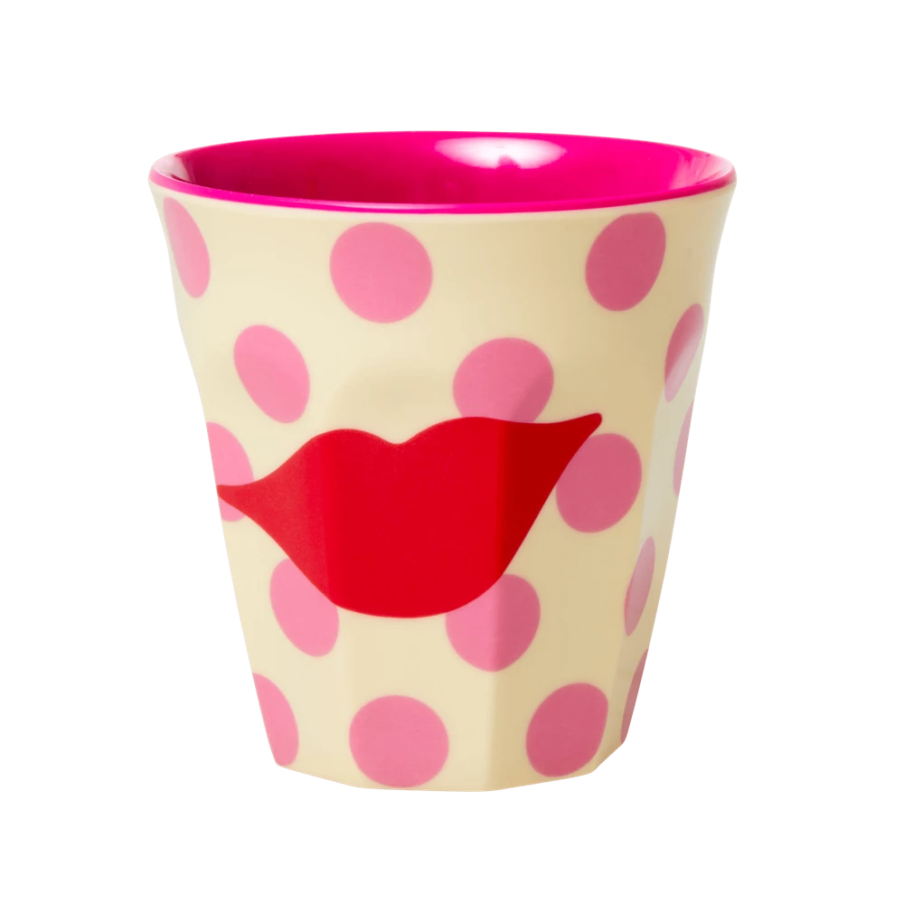 Elfenstall Rice Becher mit Wunsch-Namen personalisiert Medium Kiss
