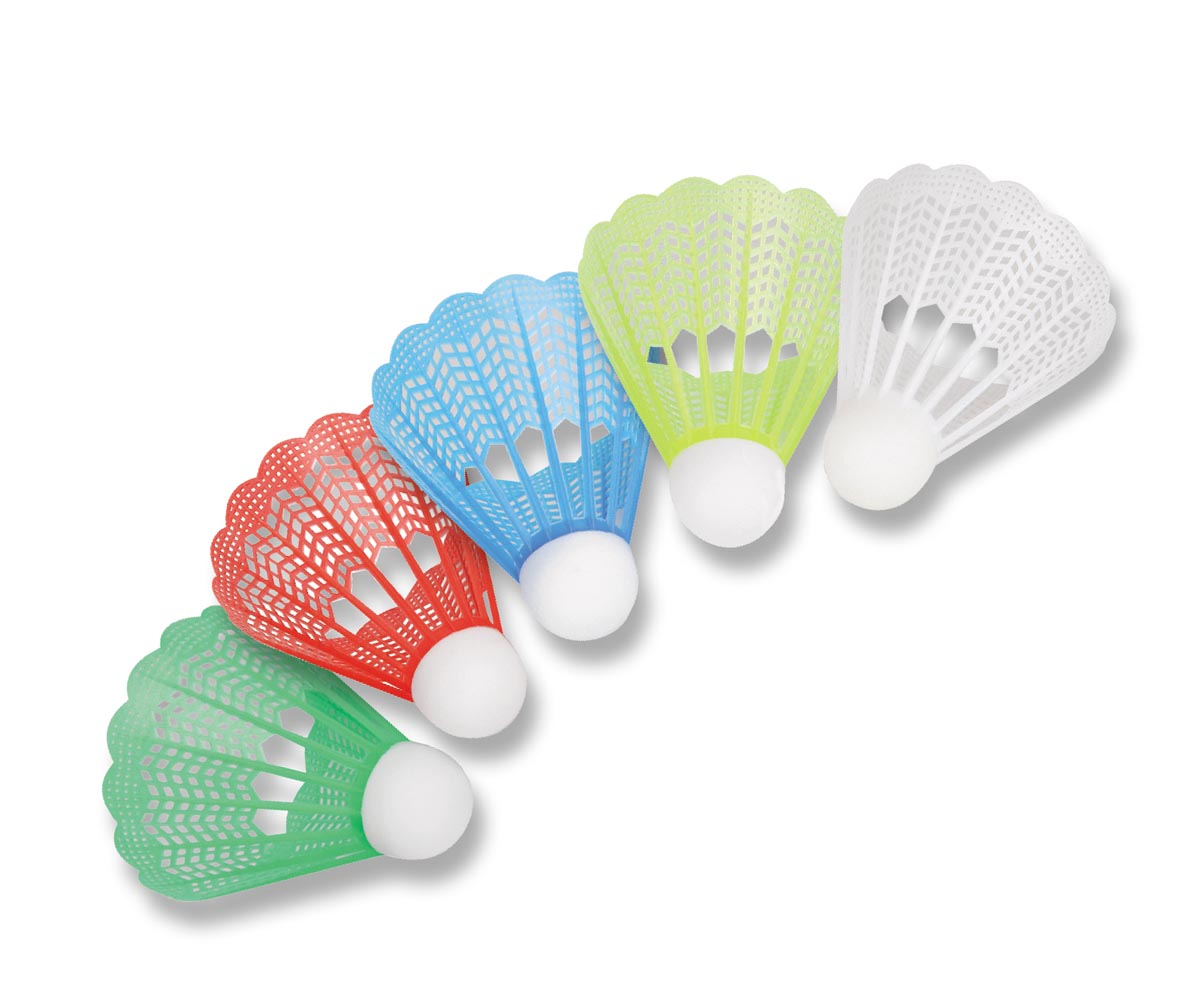 Sunflex Badmintonball Federball Colorful 5er Set