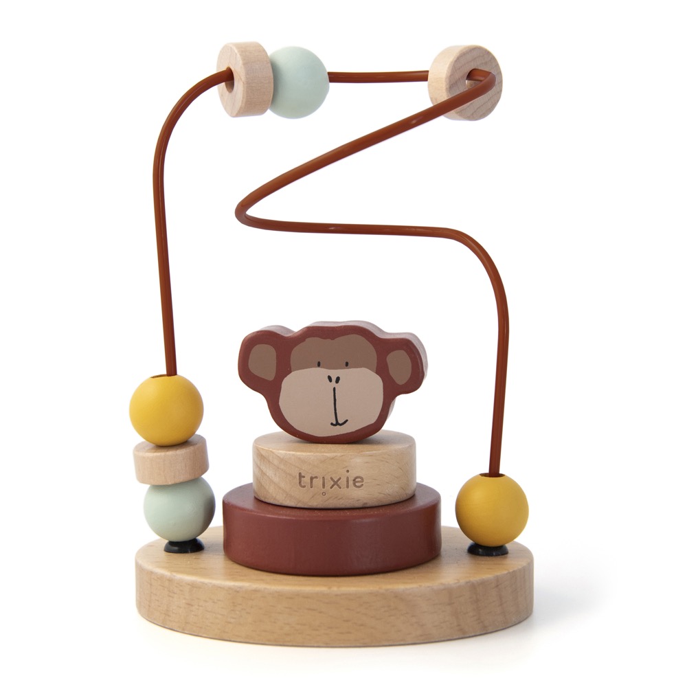 Trixie Baby Holz Motorikschleife Affe Mr. Monkey Trixie Baby Holz Motorikschleife Affe Mr. Monkey