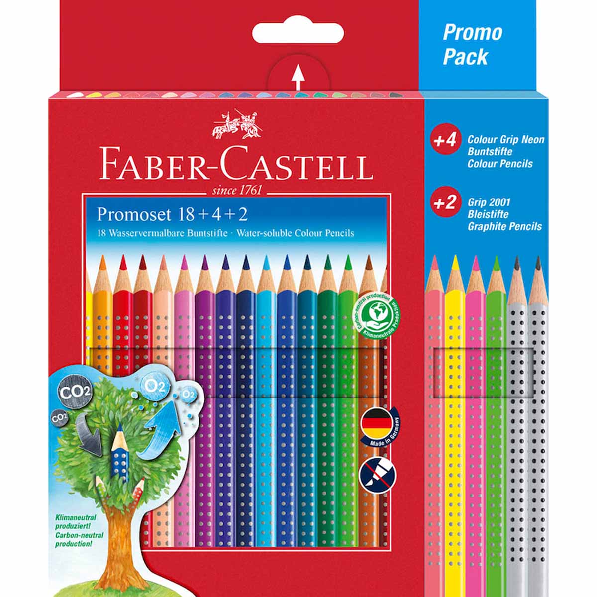 Faber Castell Colour Grip Buntstifte 24 Stück