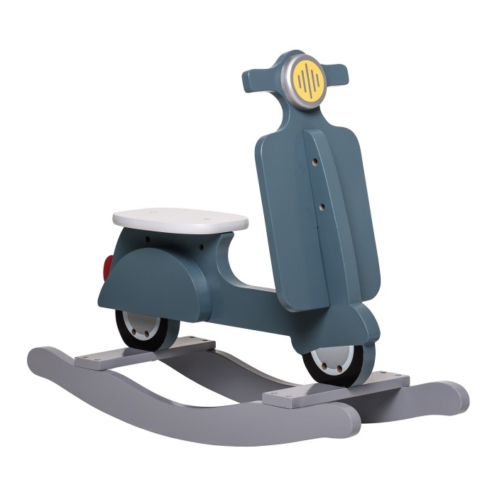 Bloomingville Schaukel Roller Scooter grau blau