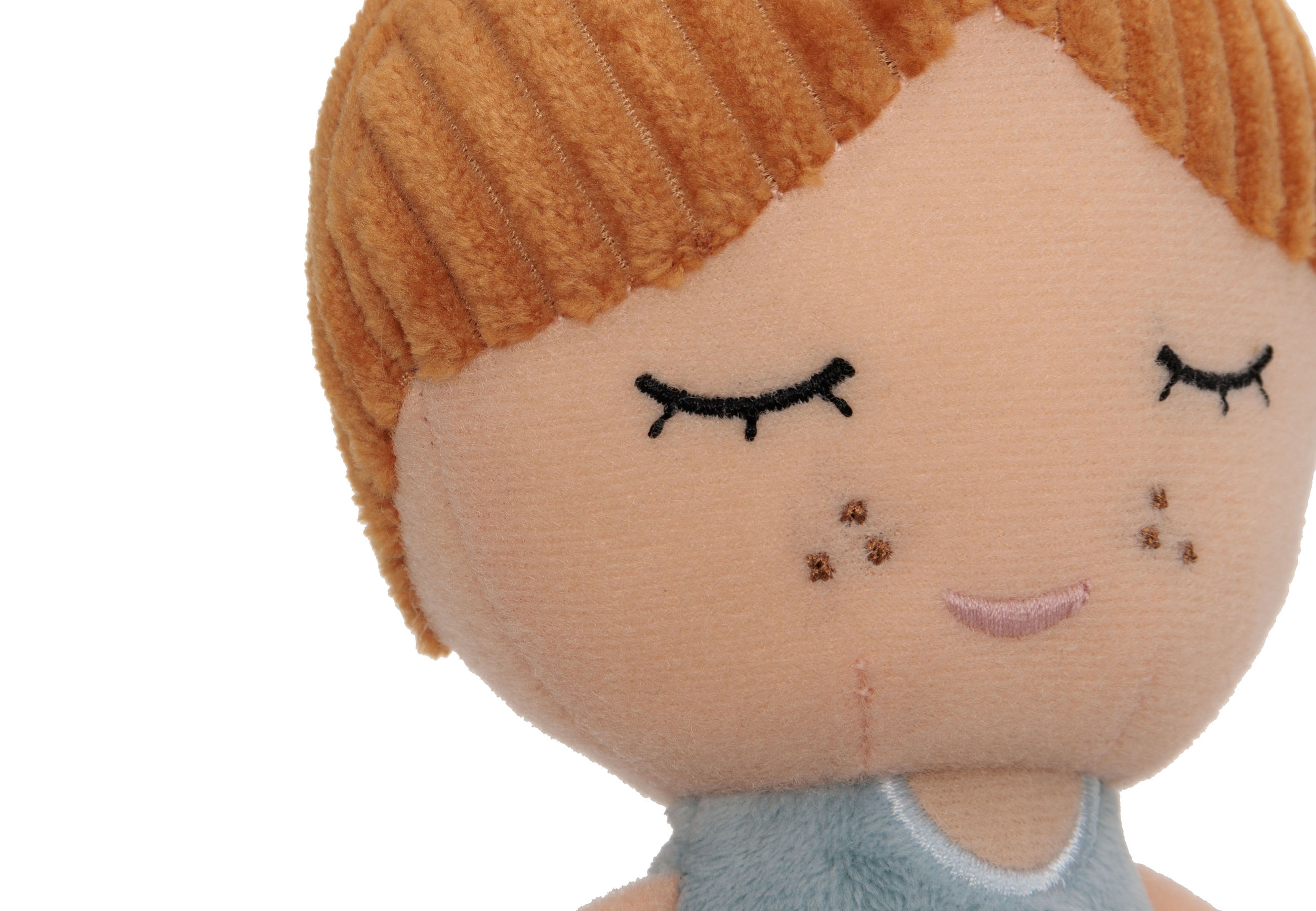 Jollein Kuscheltpuppe Kuscheltier Doll Puppe Rose