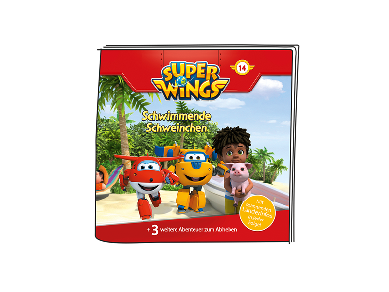 Tonies Super Wings Schwimmende Schweinchen ab 4 Jahren Tonies Super Wings Schwimmende Schweinchen ab 4 Jahren