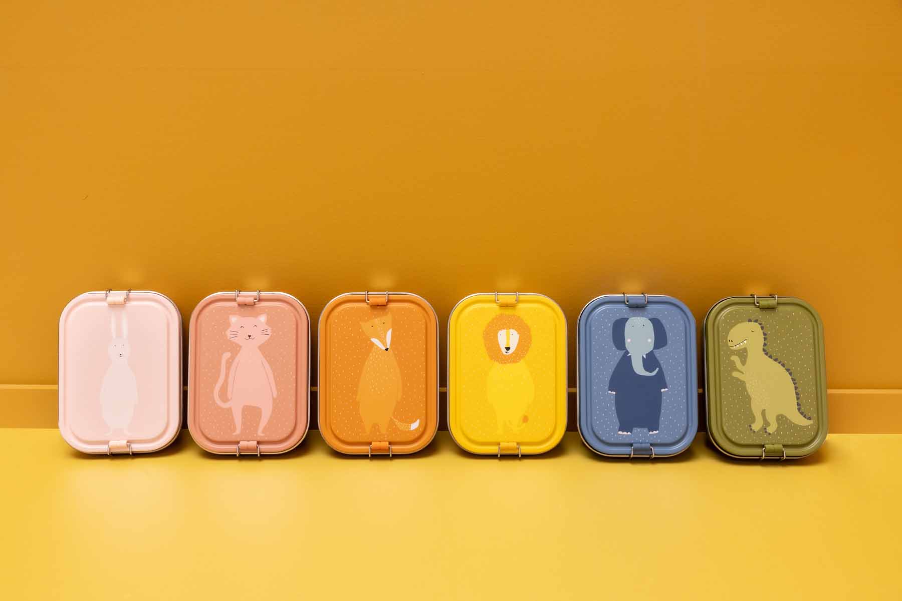 Trixie Brotdose Lunchbox aus Edelstahl Mr Lion Löwe Gelb Large Trixie Brotdose Lunchbox aus Edelstahl Mr Lion Löwe Gelb Large