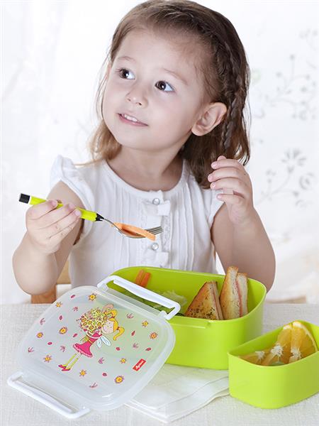Sigikid Frühstücksdose Brotdose Lunchbox Florentine grün