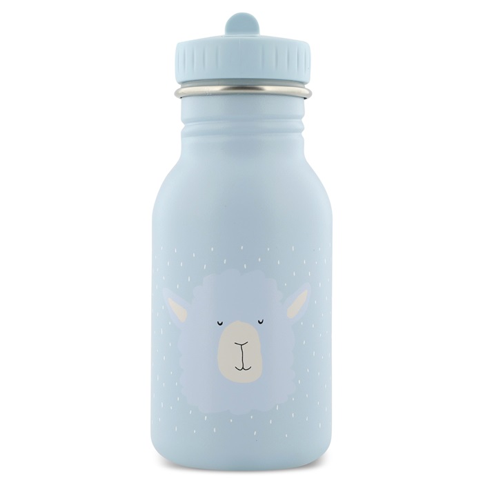 Trixie Trinkflasche aus Edelstahl Mr. Alpaca Lama Hellblau 350ml