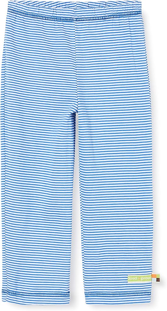 Loud + Proud Hose Ringel Cobalt blau gestreift 74/80