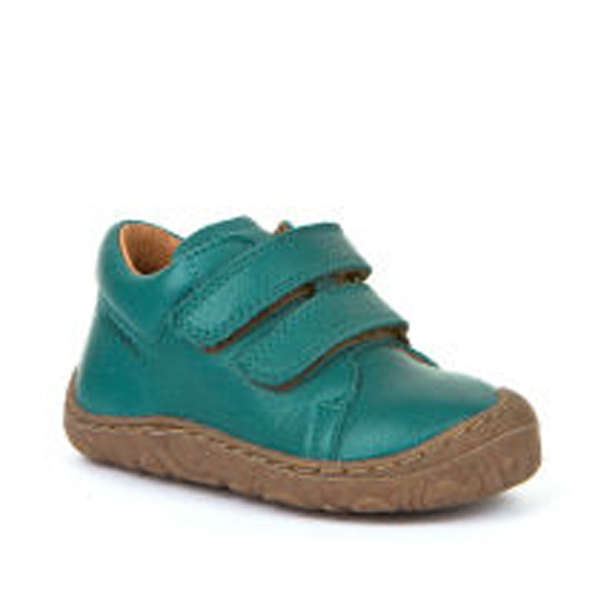 Froddo Schuhe Kinderschuhe aus Leder mit Klettverschluss Petroleum türkis 22