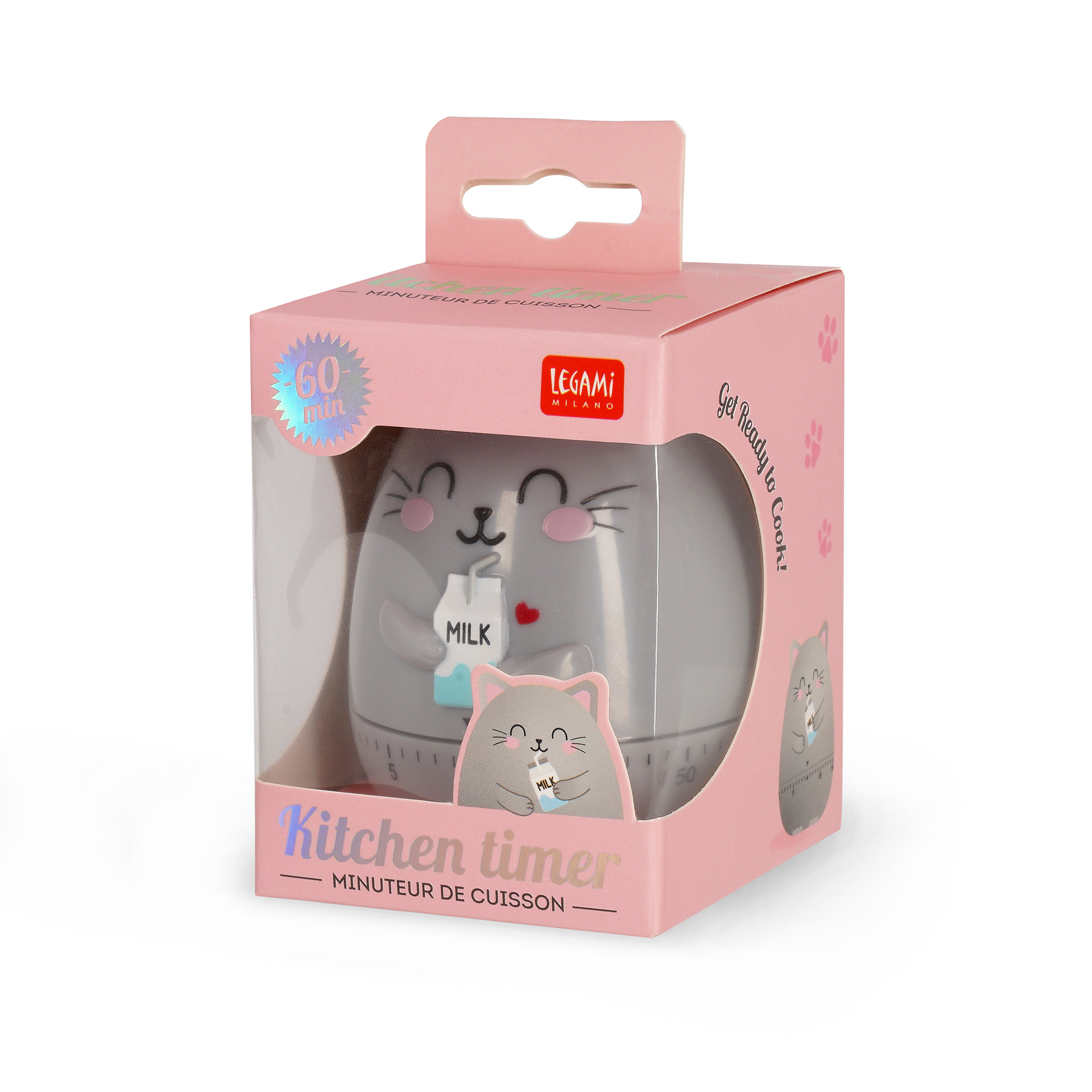 Legami Küchentimer Eieruhr Kitty Katze