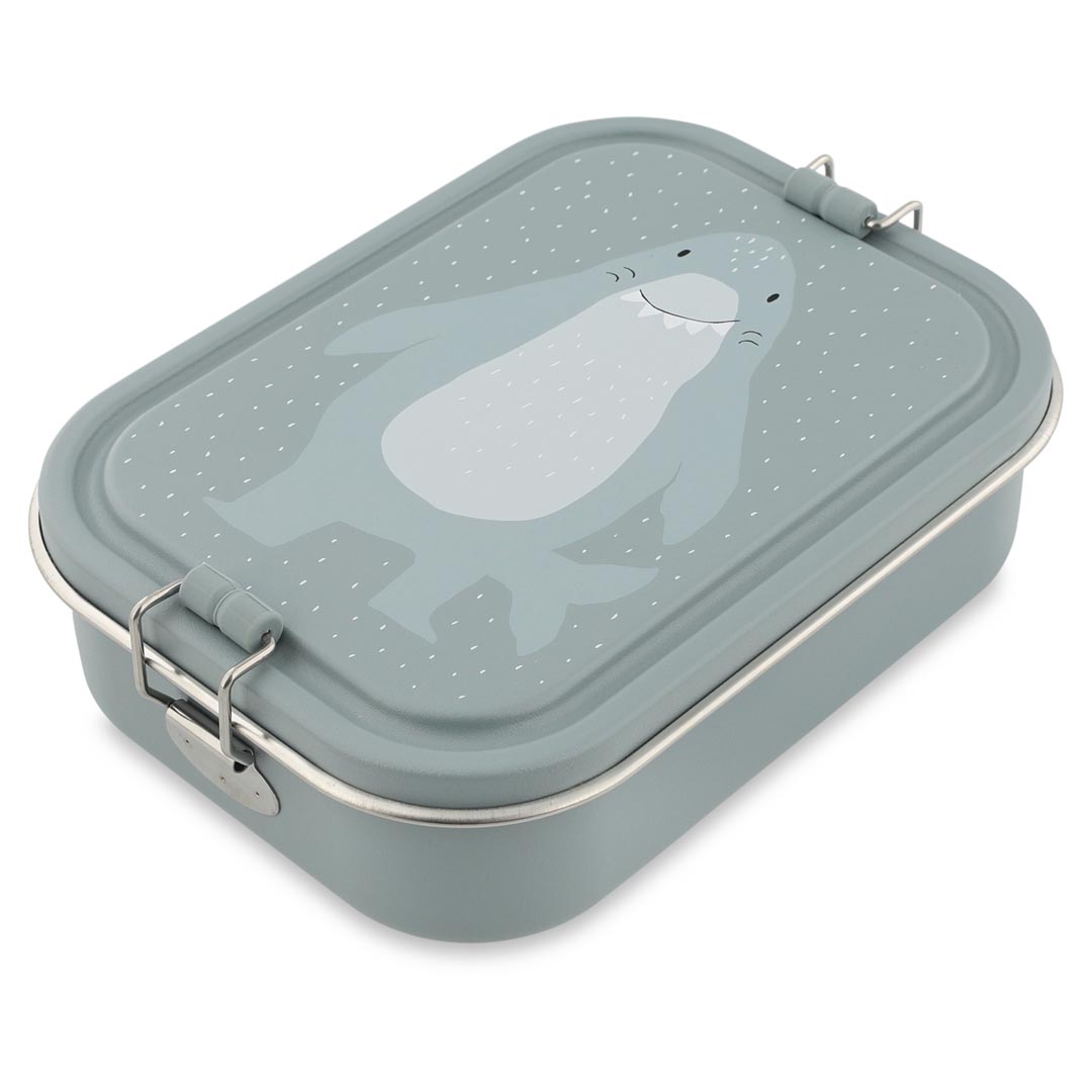 Trixie Brotdose Lunchbox aus Edelstahl Mr Shark Hai Large