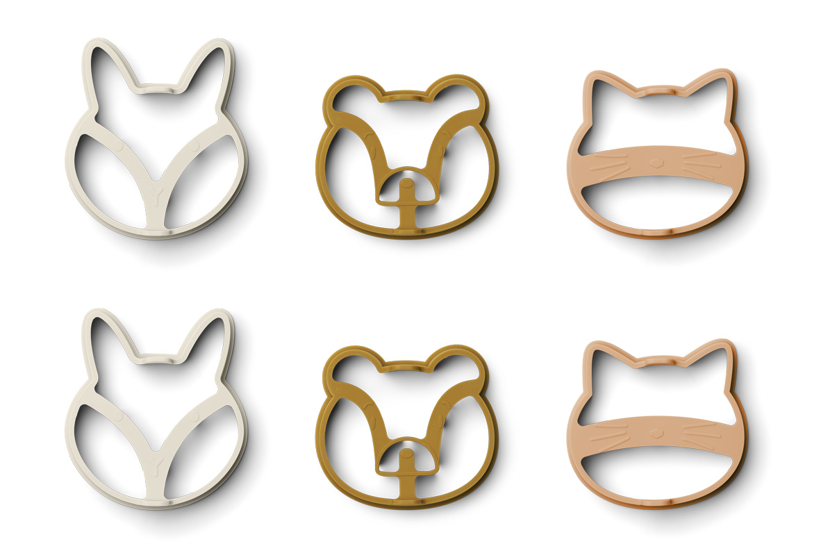 Liewood Karina Pancake-Set Pancakeformen sandy multi