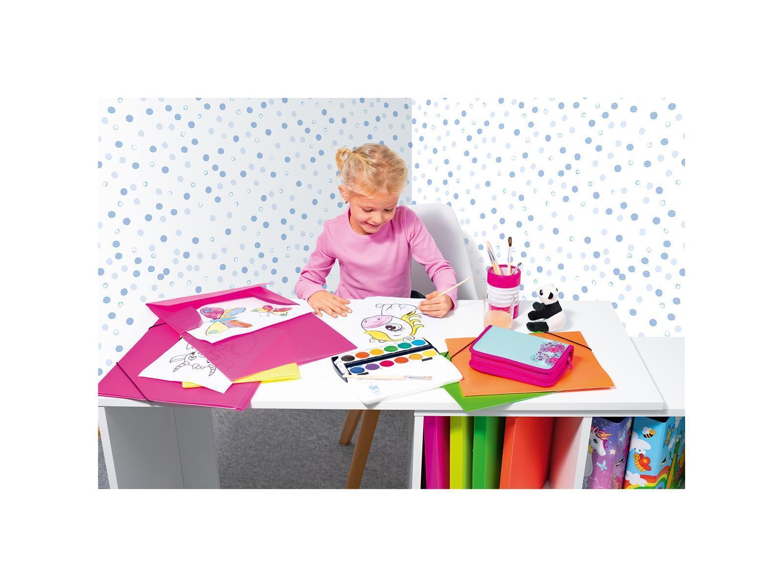Herma Gummizugmappe A4 Kunststoff  Neon Gelb