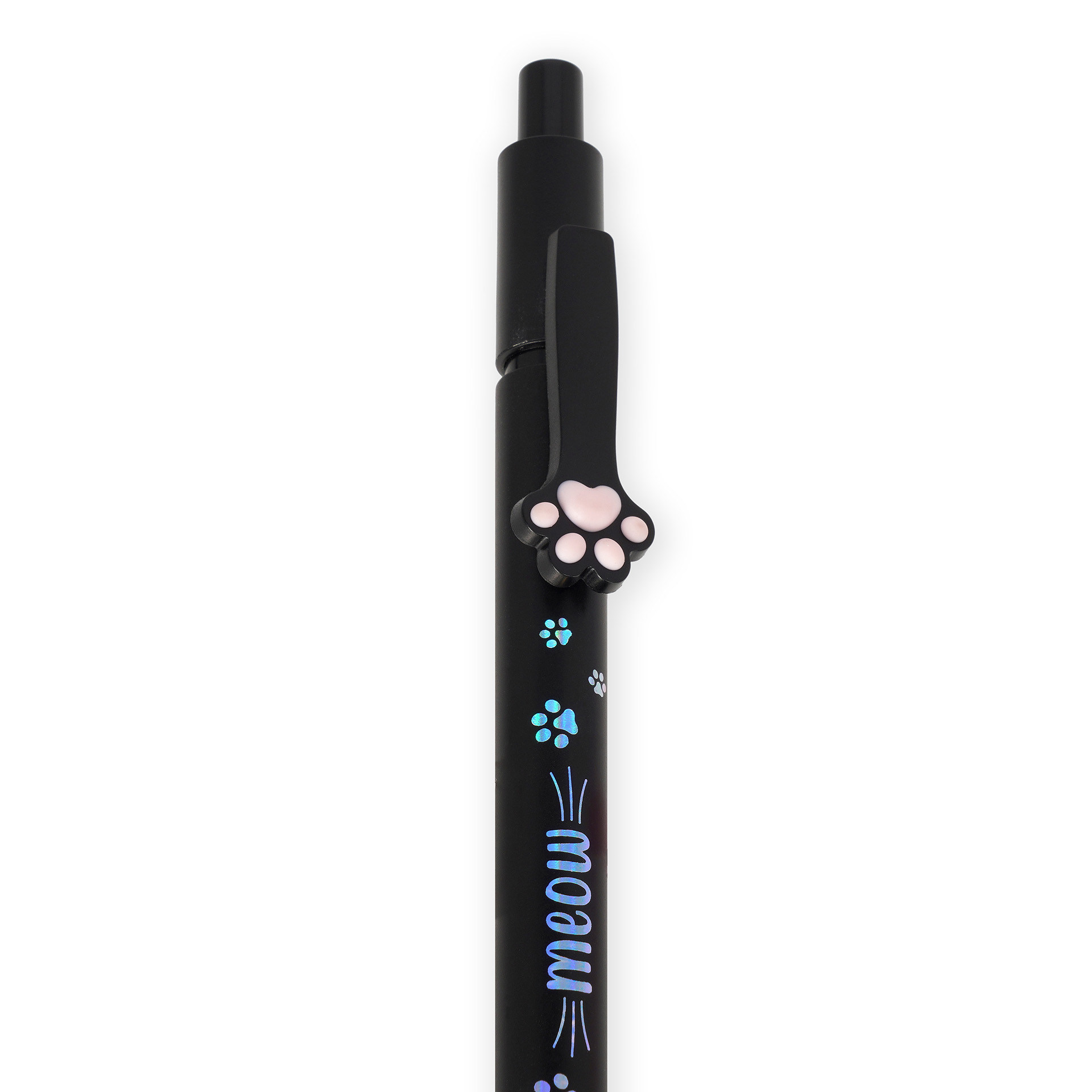Legami Kugelschreiber mit Kätzchenmotiv Meow Kitty Katze Schwarze Tinte
