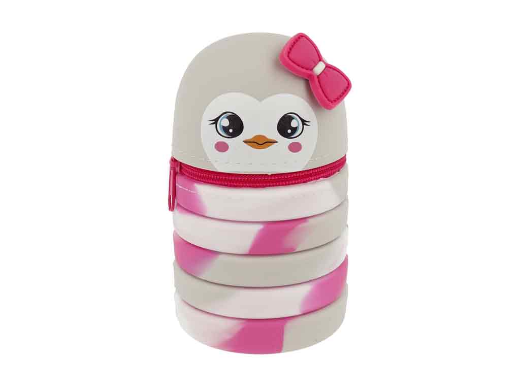 BB Klostermann Pop up Mäppchen Cutie Pinguin grau