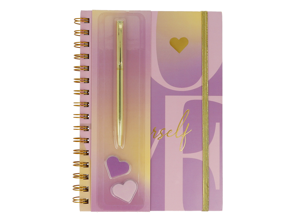 BB Klostermann Notizbuch Set mit Stoft und Post it's sortiert