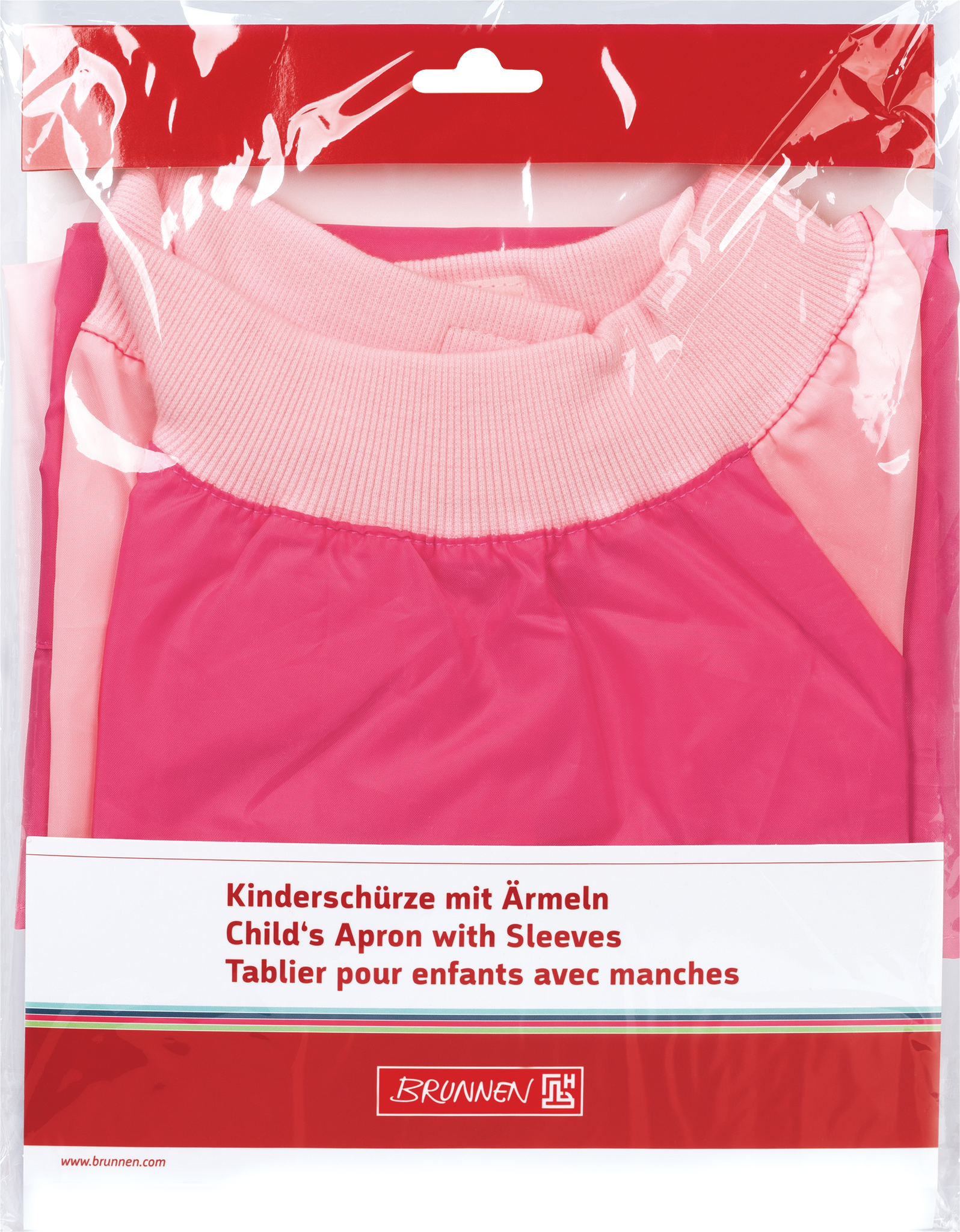 Brunnen Bastel- und Werkschürze Kinderschürze mit Ärmeln tulip