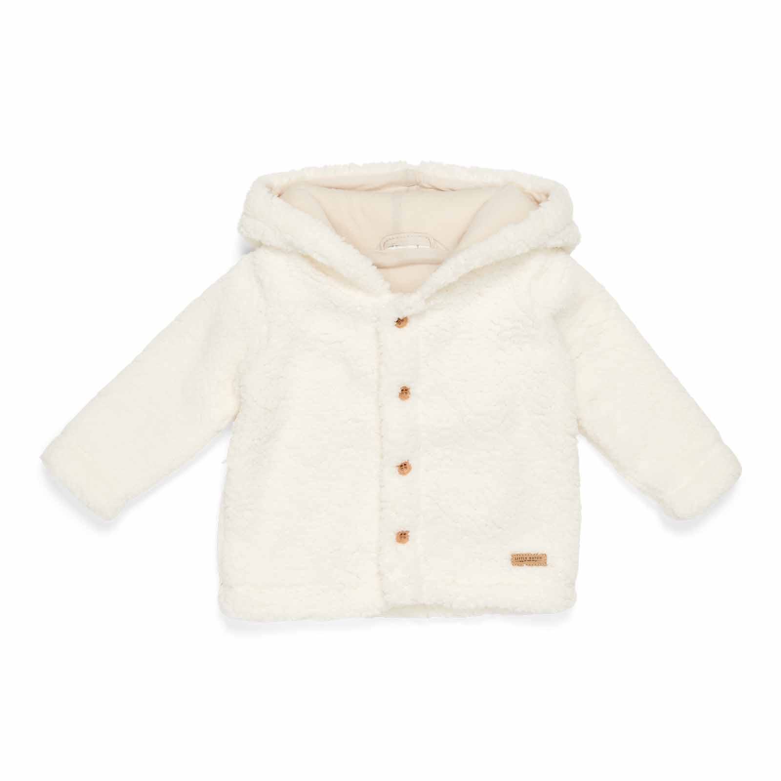 Little Dutch Teddyjacke Little Goose White 50/56 Little Dutch Teddyjacke Little Goose White 50/56