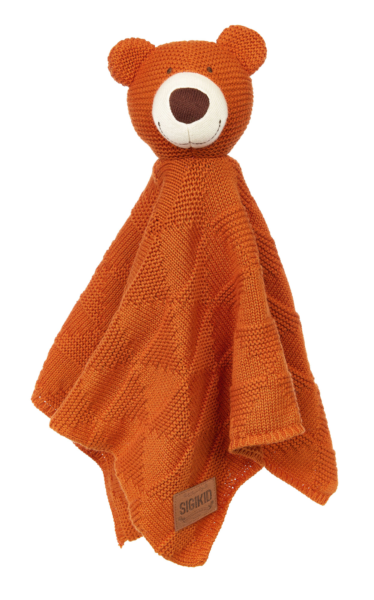 Elfenstall Windeltorte Pamperstorte mit Sigikid Strick Schnuffeltuch Bär braun