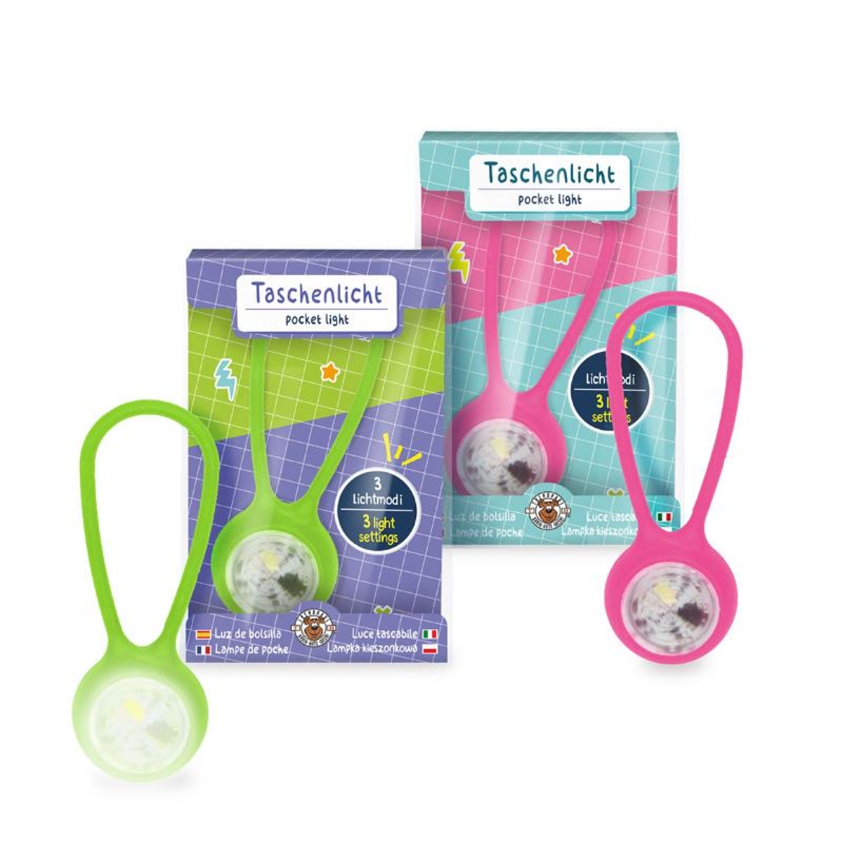 Trendhaus ABC Champions Taschenlicht Licht sortiert