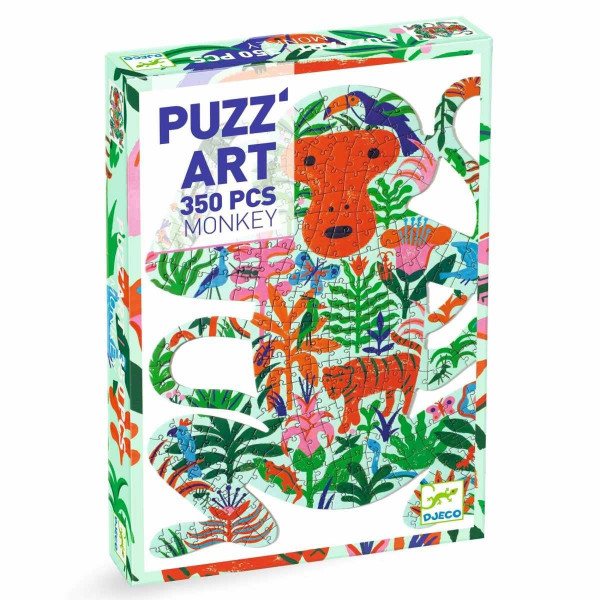 Djeco Puzz&#039;Art Puzzle Affe 350 Teile