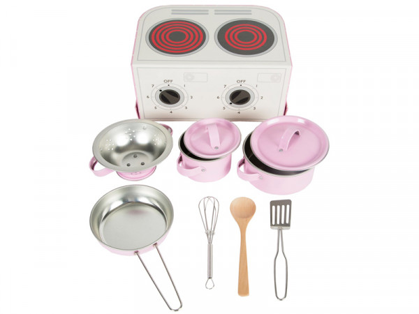 Sass &amp; Belle Küchenset Kochbox Spielküche Pastell Pink