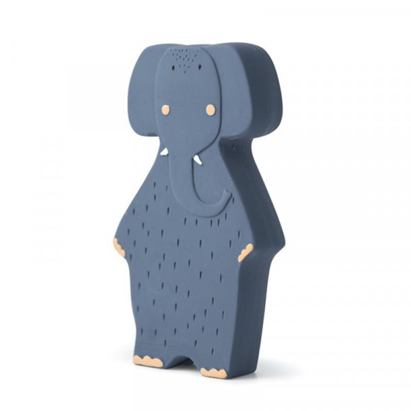 Trixie Badespielzeug aus Naturkautschuk Mrs. Elephant Elefant blau