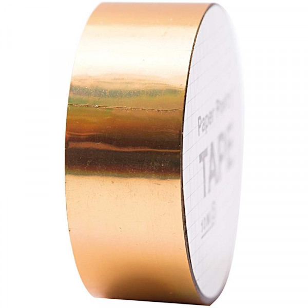 Holografisches Klebeband Glitzerband Glitzertape Bastel-Tape 10m gold