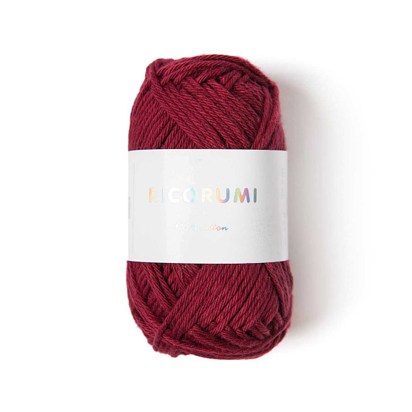 Rico Design Creative Ricorumi Wolle Garn für Amigurumis 25g Farbe 030 bordeaux